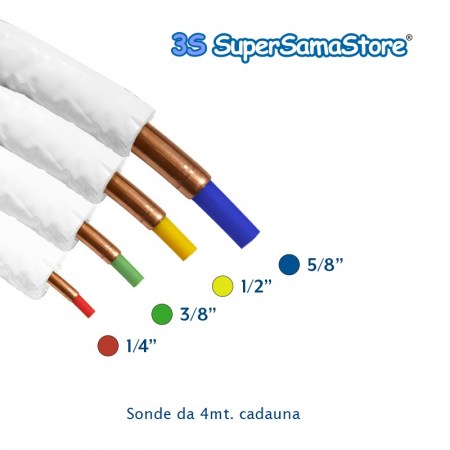 -Sonde da 1/4 a 5/8 per rame